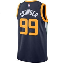 Load image into Gallery viewer, Icon Swingman Jersey  MensApparelJerseys  Utah Jazz  Crowder Jae  Primary  Navy