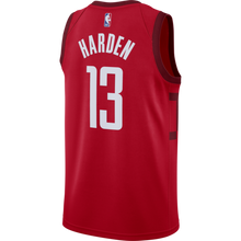 Load image into Gallery viewer, James Harden Men&#39;s Houston Rockets Earned Edition Swingman Jersey  Red