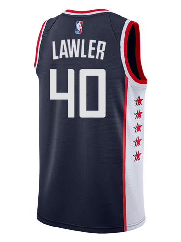 LA Clippers Ralph Lawler City Edition Swingman Jersey  Navy