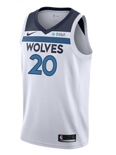 Load image into Gallery viewer, Minnesota Timberwolves Josh Okogie Association Swingman Jersey  White