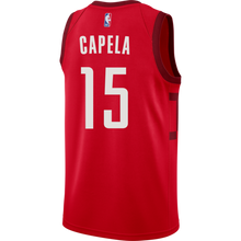 Load image into Gallery viewer, Clint Capela Houston Rockets Earned Edition Swingman Jersey  Red