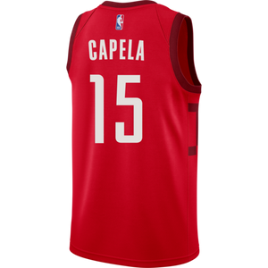 Clint Capela Houston Rockets Earned Edition Swingman Jersey  Red