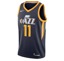 Load image into Gallery viewer, Icon Swingman Jersey  MensApparelJerseys  Utah Jazz  Exum Dante  Primary  Navy