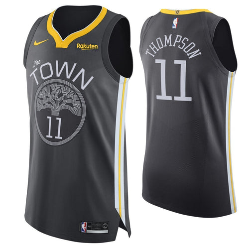 Klay Thompson Golden State Warriors Authentic On Court Jersey  Grey