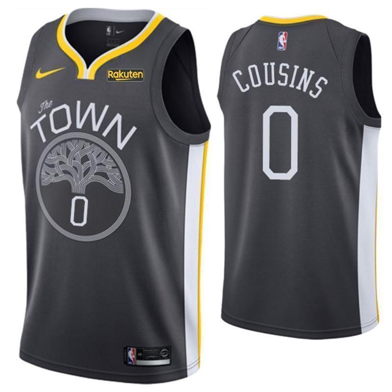 DeMarcus Cousins Golden State Warriors Swingman Jersey  Grey