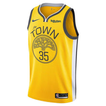 Load image into Gallery viewer, Kevin Durant Golden State Warriors Edition Swingman Jersey  Gold