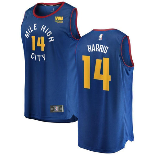 Gary Harris Denver Nuggets Swingman Association Jersey  Blue