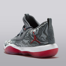 Load image into Gallery viewer, Jordan Super Fly 2017 Low Basketball Shoe - Wolf Grey/gym Red-cool Grey/white - Mens