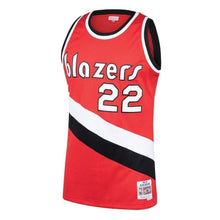 Load image into Gallery viewer, Clyde Drexler Red Portland Trail Blazers Hardwood Classics Swingman Jersey  Red