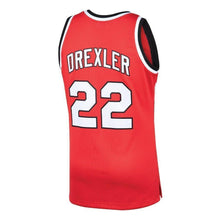 Load image into Gallery viewer, Clyde Drexler Red Portland Trail Blazers Hardwood Classics Swingman Jersey  Red