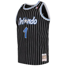 Load image into Gallery viewer, Men's Mitchell &amp; Ness Tracy McGrady Black Orlando Magic Big &amp; Tall Hardwood Classics Swingman Jersey   Black