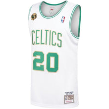 Load image into Gallery viewer, Men's Mitchell &amp; Ness Ray Allen White Boston Celtics  Hardwood Classics Authentic Jersey  White