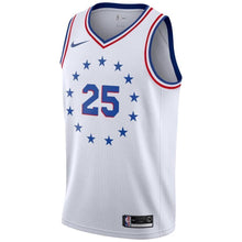 Load image into Gallery viewer, Men's Nike Ben Simmons White Philadelphia 7ers / Swingman Jersey – Earned Edition  White