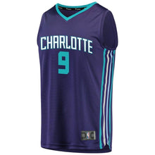Load image into Gallery viewer, Men's Fanatics Branded Tony Parker Purple Charlotte Hornets Fast Break Replica Player Jersey  Statement Edition  Purple