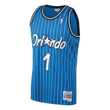 Load image into Gallery viewer, Men's Mitchell &amp; Ness Penny Hardaway Blue Orlando Magic  Hardwood Classics Swingman Jersey  Blue