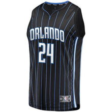 Load image into Gallery viewer, Men's Fanatics Branded Khem Birch Black Orlando Magic Fast Break Replica Player Jersey  Statement Edition  Black