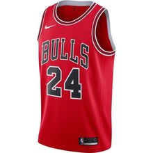 Load image into Gallery viewer, Men's Nike Lauri Markkanen Red Chicago Bulls Replica Swingman Jersey  Icon Edition  Red