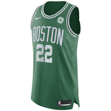 Load image into Gallery viewer, Men's Nike Brad Wanamaker Green Boston Celtics Authentic Sponsor Patch Jersey – Icon Edition  Green